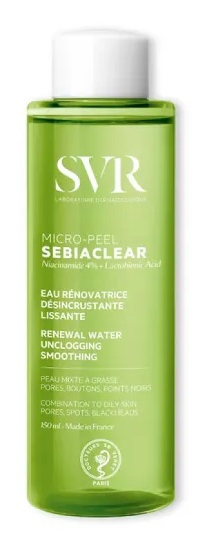 Laboratoires SVR Svr Sebiaclear Micro-Peel per Pelli Sensibili 150 ml