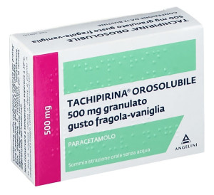 Angelini (A.C.R.A.F.) SPA Tachipirina orosolubile 12 bustine 500mg