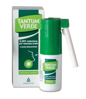 Angelini (A.C.R.A.F.) SPA Tantum verde*nebulizzatore gola 30ml 0,15%