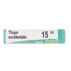 Boiron Thuya Occidentalis 15CH Globuli Tubo Monodose