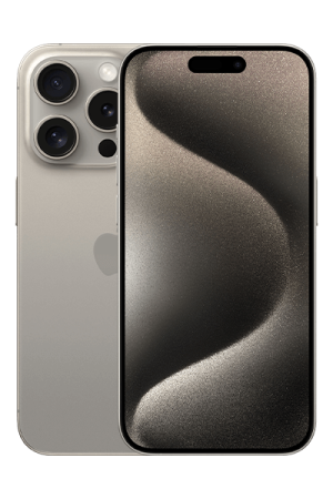 iPhone 15 Pro - Premium Refurbished 128GB Natural Titanium