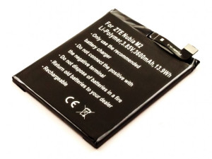 Akku für ZTE Nubia M2 und NX551J, wie LI3936T44P6H836542, 3600 mAh, 3.85V