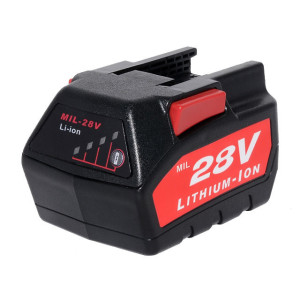 Akku für MILWAUKEE HD28 AG 125 Winkelschleifer, Akku-Typ 0700956730, 28V, 2Ah, Li-Ion