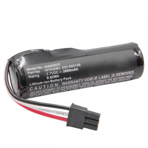 Akku für Logitech UE Boom, S-0012, wie 533-000105, NTA3083, Li-Ion, 3,7 V, 2600 mAh