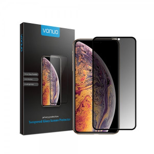 Displayschutz-Glas mit Sichtschutz für Apple iPhone XR, iPhone 11, aus gehärtetem 0,3 mm Glas