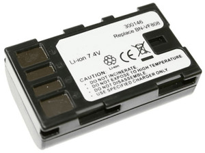 Akku für JVC GZ-HD 300, Typ BN-VF808, 650 mAh