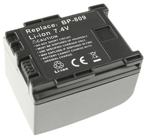 Akku für Canon HG 21, Typ BP-809, 750 mAh