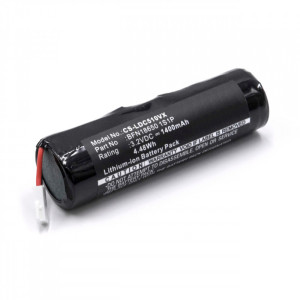 Akku für Akku-Sauger Leifheit Dry&Clean 51000, 51002, 51113, 51114, wie BFN18650 1S1P, 1,4Ah