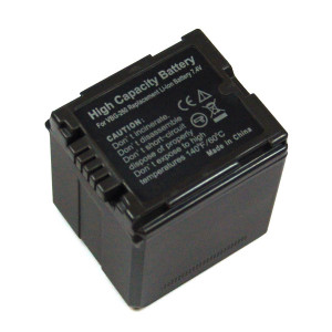 Akku für Panasonic SDR H258GK, Typ VW-VBG260, 2000 mAh
