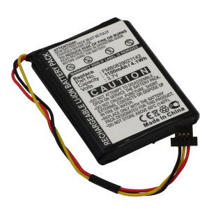 Akku für TOMTOM ONE XL Live, Akku-Typ F724035958, 6027A0090721, 6027A0093901, R2, 3,7 V, 1100 mAh