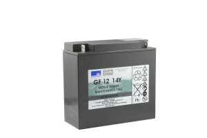 Blei-Akku Sonnenschein Exide Dryfit GF12014YF, Wartungsfrei, M5 Schraubanschluss 12 V, 14 Ah