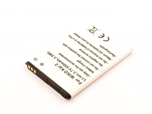 Akku für Wiko Dolfy, Kar 2, N320, UBIK, Venia, 950 mAh, 3.7V