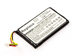 Akku für Garmin NÜVI 50, Akku-Typ 361-00056-00, 3,7 V, 1100 mAh, Li-Ion