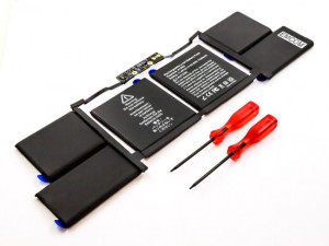Akku für Apple MacBook Pro 15" 2018, A1990, wie A1953, 11.4 V, 7336 mAh, Li-Po