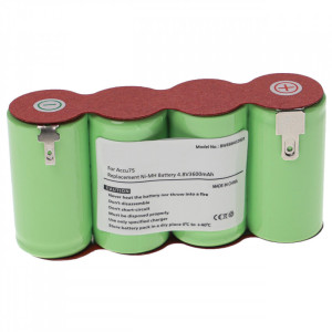 Akku für Gardena Rasenkantenschere Accu 75, Strauchschere Accu 45, wie 0773 BYD, 4,8 V, 3600 mAh