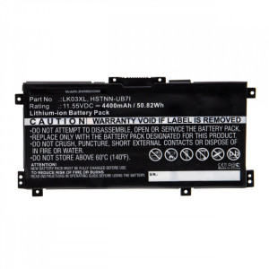 Akku für HP Envy 15, 17, X360 15, Pavilion X360 15, ZBook 15v G5, Spectre 13, TPN-I129, 4.400 mAh