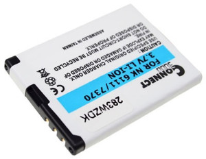 Akku für Nokia N76, wie BL-4B, 650 mAh
