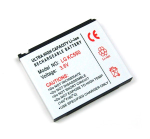 Akku für LG KC780, wie LGIP-570A, SBPL0097501, 900 mAh