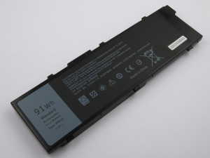 Akku für Dell Precision 15 7000, 15 7510, 17 7000, 17 7720, wie 451-BBSB, Li-Polymer, 11,1 V, 7,98Ah