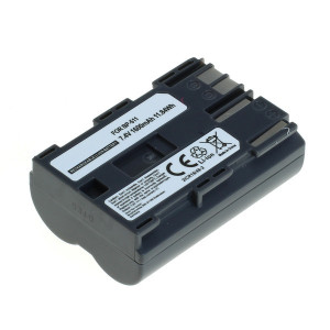 Akku wie Canon BP-511 für DM-MV, EOS, FV, MV, MVX, Optura, Powershot, ZR, 1600mAh