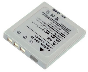 Akku für Sanyo VPC J1, Typ DB-L20, 600 mAh