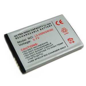 Akku für LG T310 Cookie Style, wie LGIP-430N, SBPL0098901, 700 mAh