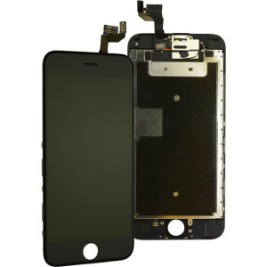 Retina Display Einheit komplett mit Displayrahmen inkl. Touchscreen für iPhone 6S, schwarz