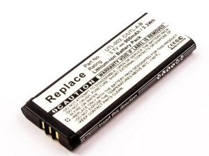 Akku für Nintendo DS XL, DSi LL, DSi XL, wie UTL-001, C/UTL-A-BP, 3,7 V, 900 mAh, Li-Ion