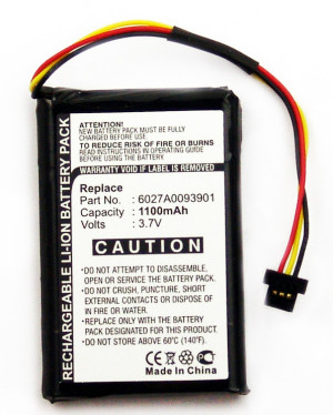 Akku für TomTom XL IQ, V3,wie 4EM0.001.01, 6027A0093901, N14644 TOMTOM XL IQ