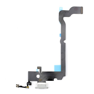 Dock-Connector mit Flexkabel, passend für iPhone XS Max, silber