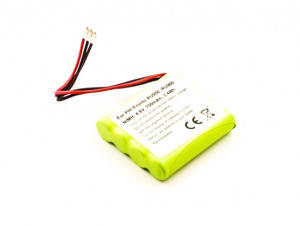 Akku für 2422 526 00148, Akku-Typ H-AAA700B, HHR-60AAA/F4, 4,8 V, 700 mAh