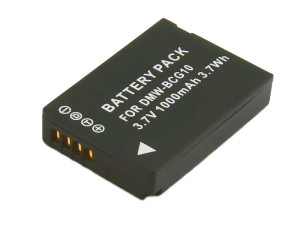 Akku wie Panasonic DMW-BCG10E für Lumix DMC TZ10, TZ18, TZ20, TZ31, TZ6, TZ8, ZR1, ZR3, ZS1, 1Ah