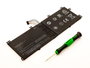 Akku für Lenovo Ideapad Miix 510, 520, Pro Miix 510-12, Miix 5 pro, wie 5B10L68713 , 7.68V, 4955mAh