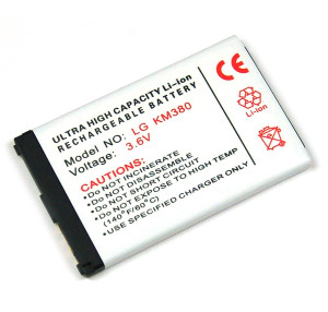 Akku für LG KM385, wie LGIP-330G, LGIP-330GP, 650 mAh
