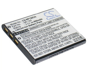 Akku für Casio EXILIM EX-ZS10, Typ NP-120, 600 mAh