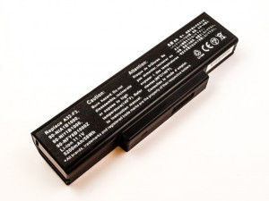 Akku für Asus F2, F3, M51, Z53, wie 90-NI11B1000, 90-NI11B1000Y, 90-NIA1B1000, A32-F3, 5200 mAh Advent QT5500