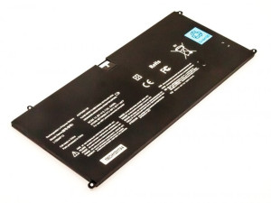 Akku für Lenovo Ideapad U300, U300S, Yoga 13, wie 121500093, L10M4P12, 14.8V, 3700mAh, Li-Polymer