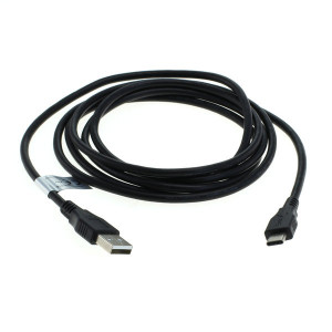 Datenkabel USB-A/USB Typ C-Anschluss, 1.8m Länge für z.B. für Nokia, Samsung, SonyEricsson, Huawei