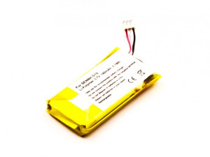 Akku für Sennheiser DW Pro2, Akku-Typ 504374, BATT-03 , 3,7 V, 180 mAh, Li-Polymer