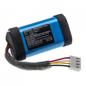 Akku für JBL Flip 5, Eco, Ocean, wie 1INR19/66-2, ID1060-B, SUN-INTE-152, 49-364800-1BAT2-A, 5200mAh