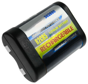 Akku für NIKON COOLPIX 5000, Typ 2CR5, Lithium-Ionen, 500 mAh, 6,0 Volt