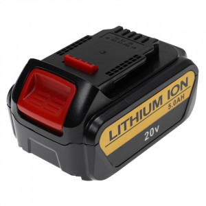 Akku für Dewalt XR Serie, wie DCB180, DCB181, DCB181-XJ, DCB182, DCB183, Li-Ionen, 20 V, 5 Ah