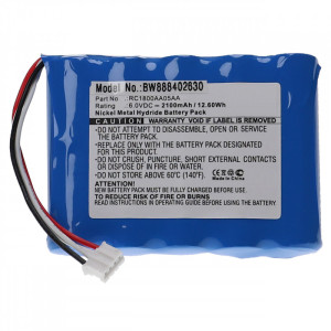 Akku passend für Agilia Connect, Fresenius Agilia, MCM S, MCM440, wie RC1800AA05AA, Ni-Mh, 6V, 2Ah