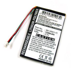 Akku für GARMIN, Akku-Typ 361-00011-11, 3,7 V, 1200 mAh
