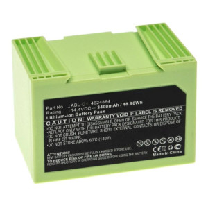 Akku für iRobot Roomba 5150, 7150, E5, E6, i3, i4, i7, i8, i4558, i8550, J7, ABL-D1, 14.4V, 2,5 Ah