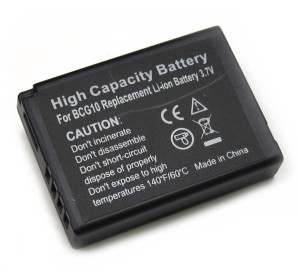 Akku für PANASONIC LUMIX DMC TZ65, Typ DMW-BCG10, 800 mAh