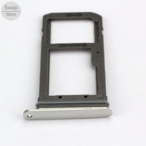 SIM Tray / SIM-Kartenhalter für Samsung Galaxy S7 G930F, silber