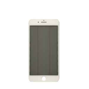 Kaltgepresstes Display-Frontglas mit Rahmen, OCA und Polarisator für iPhone 6S, weiß