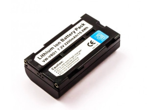 Akku für GRUNDIG VM H835LE, Typ JVC BN-V812, BN-V814, Panasonic VW-VBD1, VM-BPL13, 2200 mAh