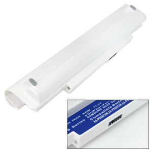 Akku für SAMSUNG NC10, wie AA-PB8NC6B, AA-PB8NC6B/E, weiß, 4400mAh, 11.1V, Li-Ion